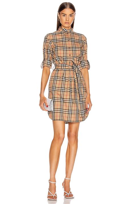 womens burberry print dresses|burberry long sleeve evening dresses.